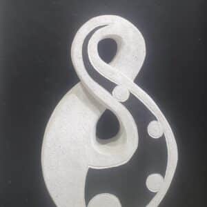 Infinity Twist Large- Traditional Black