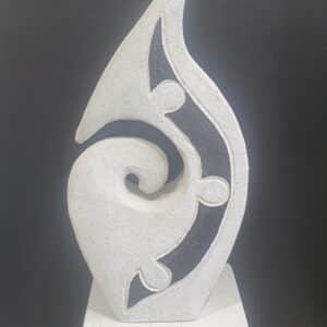 Whales Tail  Small -SOLD Traditional in Black