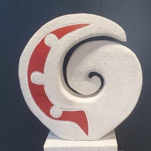 Koru Spiral- SOLD Traditional in Red