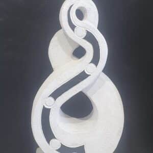 Double Twist-Traditional in Black